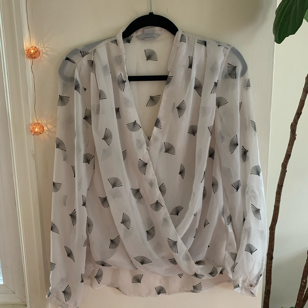 HM patterned blouse